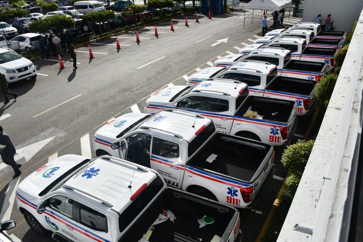 MSP recibe 30 nuevas ambulancias para fortalecer el sistema 911