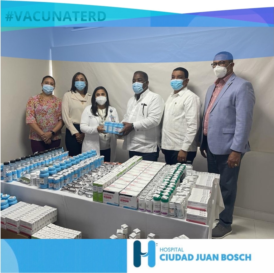 Read more about the article Gabinete de Política Social dona medicamentos al Hospital Ciudad Juan Bosch (HCJB)