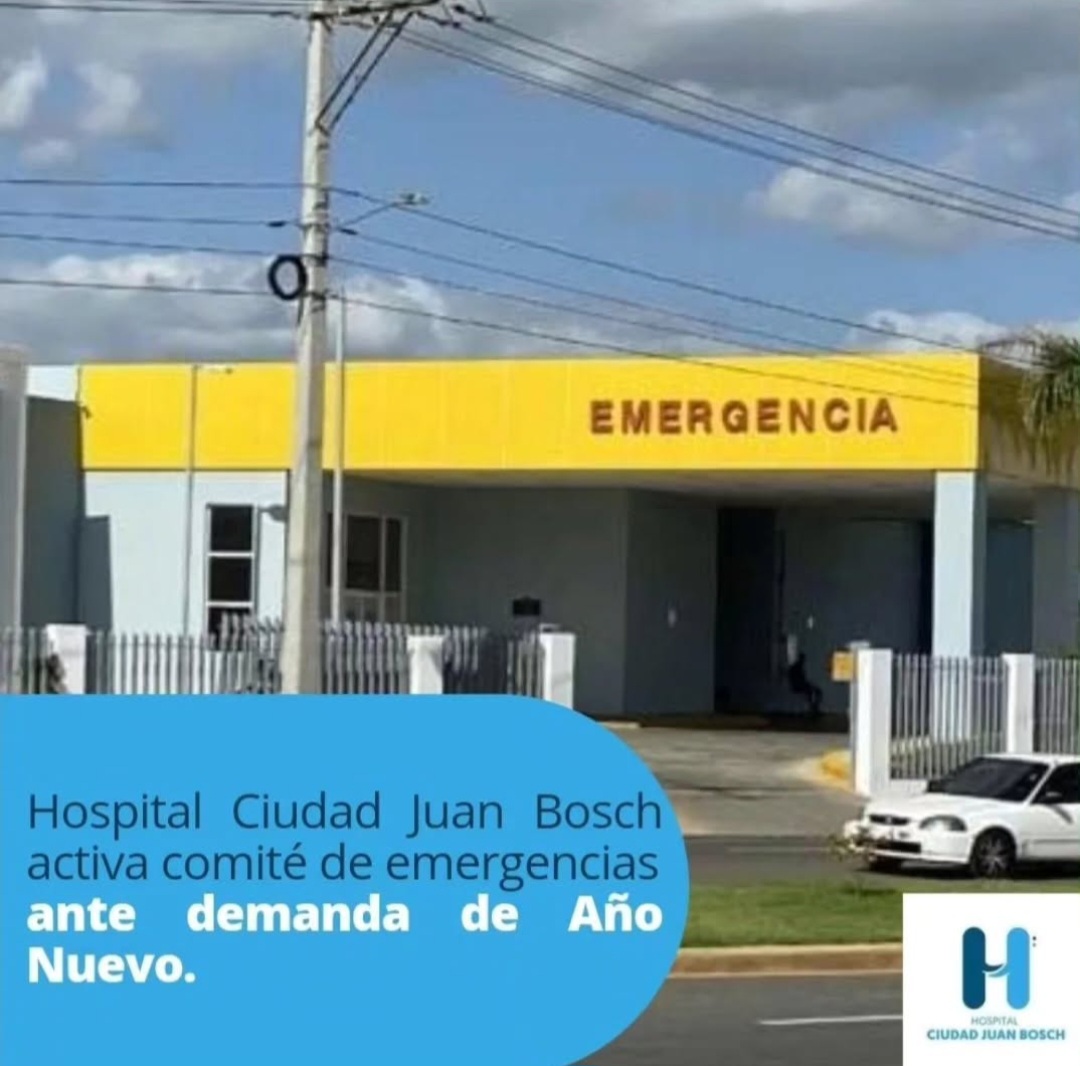 You are currently viewing Hospital Ciudad Juan Bosch (HCJB) activa Comité de Emergencias Fin de Año